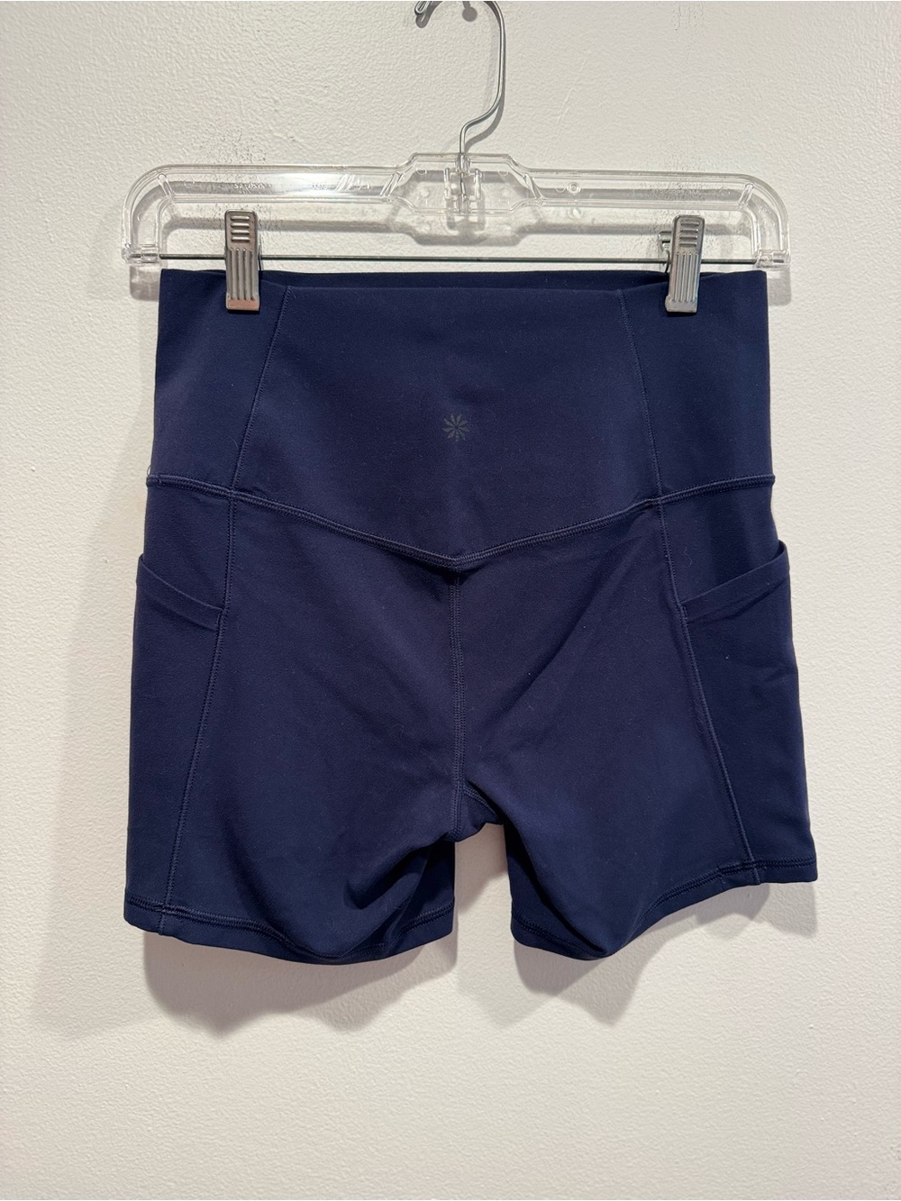 Athleta Salutation Stash High Rise Shorts